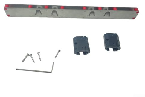 Support d'extension pour perceuse électrique avec structure en métal résistant à la rouille et crochet pour sécuriser les perceuses électriques