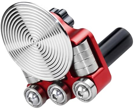OPPWONG Cintreuse de Tôle, Outil de Pliage Manuel à Disque à une Station, Outil de Pliage de 90 à 180 Degrés pour Acier 24, Cuivre 20 Oz, Zinc 1 Mm, Aluminium 0,40 Pouce