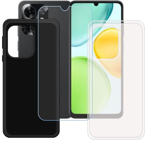 BMPNLSZ 2 Funda para Honor 500 Smart 5G + Screen Protector