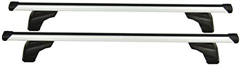 Aluminium Dachträger zur Montage an vorgegebene Befestigungspunkte des Fahrzeugs hochwertig