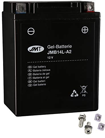 YB14L-A2 JMT Gel Batterie für GPZ 500 S Baujahr 1987-2003