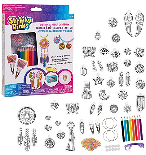 Just Play Shrinky Dinks 3703 Crea y usa joyas
