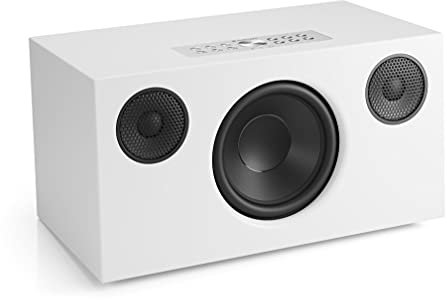 Audio Pro Cassa Bluetooth Wireless Multiroom con Connessione e Wifi - Speaker Potente e Portatile Compatibile con AirPlay 2 e Google Cast Addon C10 MKII - Bianco