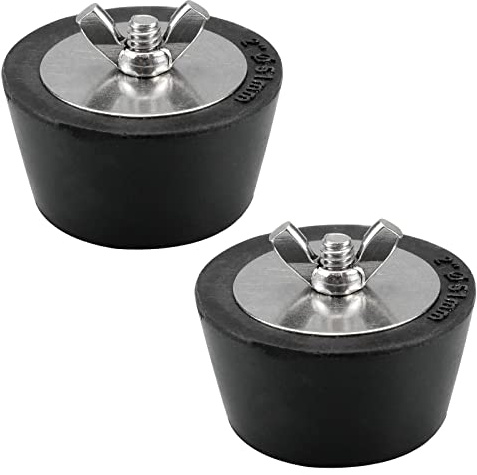 wocpvm Tapón de Invierno de Expansión de Goma Tapones de Invierno 51mm | Tapón de Goma para Piscina para invierno Para Tuberías de Piscinas para Evitar daños por Heladas