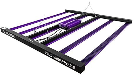 Weedness Lumatek LED ZEUS 600 Watt PRO 3.1 - LED Panel Grow Light Full Spectrum Indoor Plant Lighting Indoor Plants