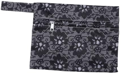 MOLUCKFU Babywickeltasche Für Damen Wasserdichte Aufbewahrungstasche Für Hygieneartikel Mit Blumenmuster Für Unterwegs Büro