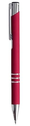 GIOTTO 50 Penne Personalizzate con Scritta e Logo - Penna in Metallo con Incisione Laser, Idea Personalizzabile Ufficio, Inaugurazioni, Fiere, Gadget Promozionali (50 Penne Rosso)