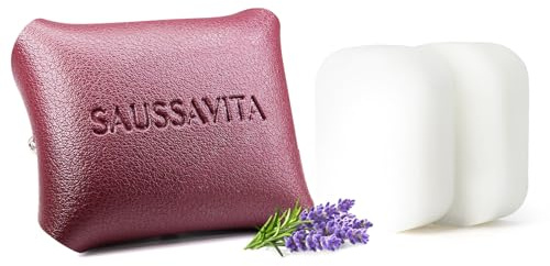 Autoduft Lavender 2 Pack, Rotwein Leder Auto Lufterfrischer Innenraum, Auto Duftspender mit Clip für Lüftungsgitter, Natürlicher Langanhaltender Lufterfrischer