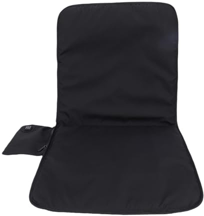 LICAEVEY Tragbares Beheiztes USB-Sitzkissen, 3 Heizstufen, Tragbar mit Aufbewahrungstasche für Bürostuhl, Outdoor, Camping, Reisen