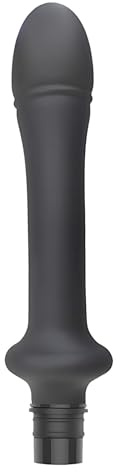Eiförmiger Massagepistolenkopf, schwarz, 17 cm, Muskelhilfe, Hautsicherheit