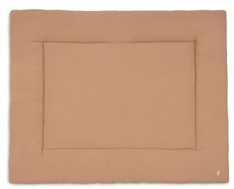 Jollein Krabbeldecke für Baby – Little Waffle – 75x95cm – Light Terra/Sand – Laufgittereinlage – 95% Baumwolle 5% Elasthan – OEKO-TEX Zertifiziert – Kuschelig Weich – Spieldecke Baby