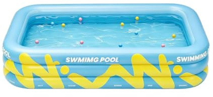Inflatable Kids Pool - Large Swimming Pool | Outdoor Play