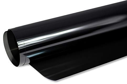 Solar Screen® 12€/m² PANTHERA Scheibentönungsfolie 255 C Tönungsfolie für Auto Scheiben 55% Schwarz | 101 cm Breite inkl. ABG