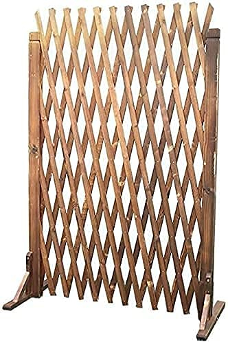 GXBCS Beeteinfassung Zaun Zierzaun Palisaden Für Garten Palisade Rasenkante Ausziehbares Außengeländer für Dekoration aus Holz, 2 Farben, mehrere Größen Dekorativer Zaun Gartenumrandung 1030(Col