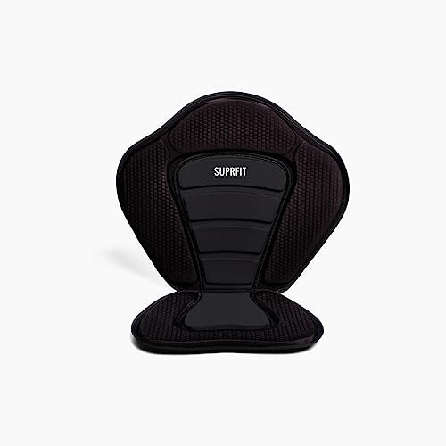SUPRFIT – Kajak Sitz für SUP Boards – Sitzkajak mit Rückenlehne – gepolsterte Sitze für Stand Up Paddling – schnell und einfach montiert