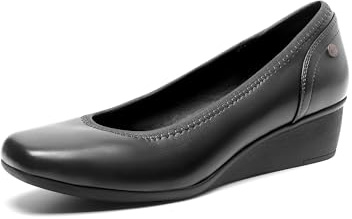 DREAM PAIRS Female Lace-Up Comfortable Fashion Shoes SDPU2418W,Size 6,Black-Pu,SDPU2418W