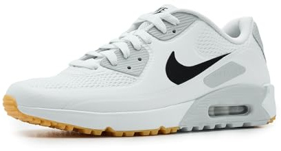 Nike Scarpe da golf Air Max 90 G (HV9305-001, nero/bianco), Bianco/nero, 40.5 EU