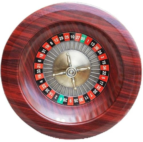 Generisch Hölzernes Roulette-Rad Roulette Aus Plastik Tischspiel Plattenspieler Roulette Radsatz Roulette Spiel Casino Set Roulette Rad Lässige Tischspiele Für Kinder Und Erwachsene,B