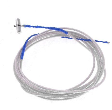 Ruilogod 19# Chinesische Harfe Zither Stahl Bowstring String Weiß 155 cm 61 
