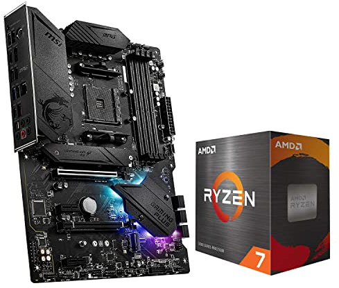 INLAND Processeur AMD Ryzen 7 5800X 8 cœurs 16 fils Carte mère MSI MPG B550 Gaming Plus