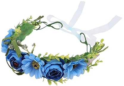 Ipetboom Braut-stirnband Mit Blumenmotiv Haarreif Für Hochzeit Party Foto Leichtes Und Bequemes Material