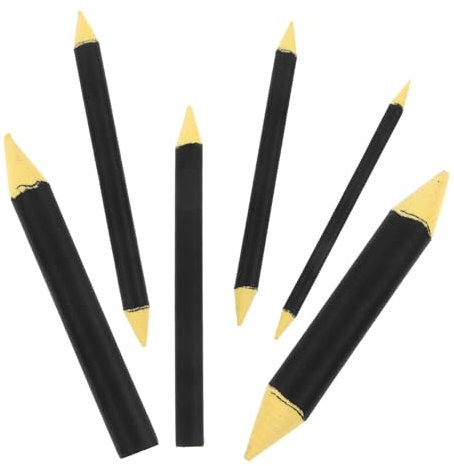 BELLIFFY 6-teiliges Radiergummi-Stift-Set Für Kunst Mischstumpf Zeichenwerkzeuge Für Künstler Skizzen Malen Radiergummis Zum Skizzieren