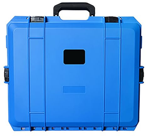 FEVKFTXF Kamerakoffer Hartschale, wasserdichter, stoßfester und staubdichter Hartschalenkoffer, ith Schaumstoff und IP67 Sicherheitsschutzbox, 21,8 x 17,7 x 8,4 Zoll,Blau