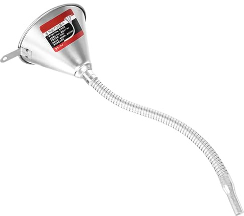 Embudo automotriz, embudo de aceite de automóviles | Motor BUTNELS METAL DE LLEGA DE LA MOQUITA,Herramientas de reabastecimiento de combustible automotrices flexibles flexibles con filtro para querose
