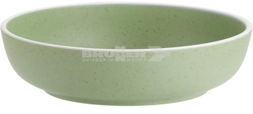 BRUNNER INSALATIERA ø 25 cm IN MELAMINA E FONDO ANTISLIP FANTASIA DOLOMIT GREEN