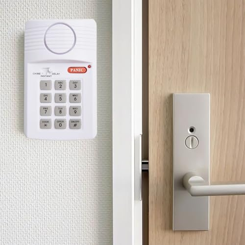 Getrennter Tür- und Fensteralarm, drahtloses Sicherheits-Alarmanlagen-Set für Garage, Schuppen, Haus, Hotel, Geschäft, Wohnung