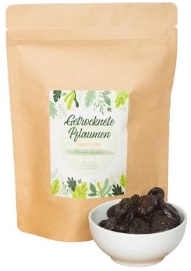 Prugne secche 3kg, Frutta secca senza pietra, Qualità 1A, Naturalmente dolce, Ideale come spuntino, muesli o per cuocere