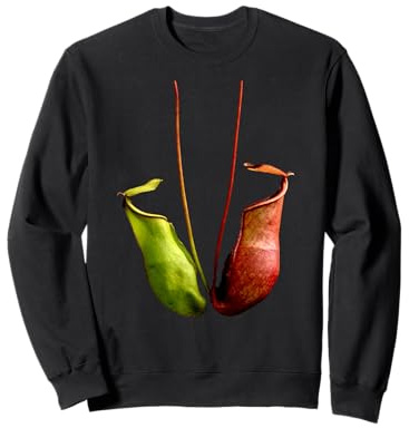 Tropical Pitcher Plant Shirt Botanical Drawing Nepenthes Sweatshirt