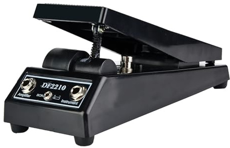 DF2210 Wah Effect Pedal, Guitar Stereo Volume Klassiker Wah Pedal Stereo für DJ Band