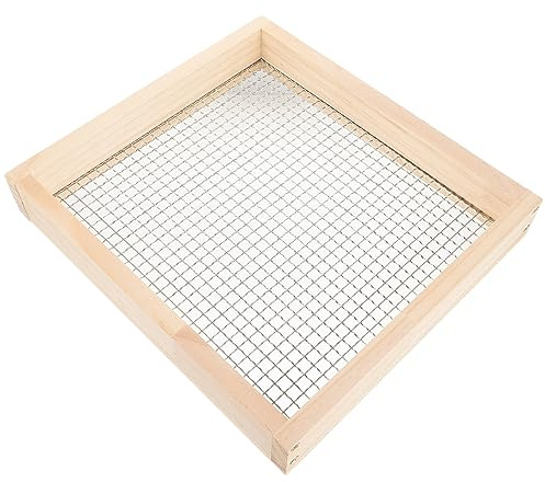 JOINPAYA Tamis de Jardin Sieve pour Sol Graviers Outil Pratique pour Sifter Terre pour Jardinage