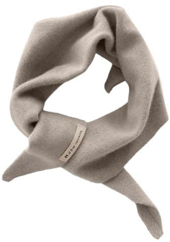 Wool Triangle Scarf, Knitted Triangular Scarf Women Headscarf Knitted Scarfs Multi-Functional Warm Knit Scarfs