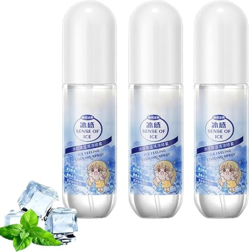 Spray Refrescante para Clima Cálido, Hidratante en Spray para Rostro y Cuerpo, Loción Refrescante Portátil, Loción para Después del Sol de Uso Diario, Refrescante Instantáneo