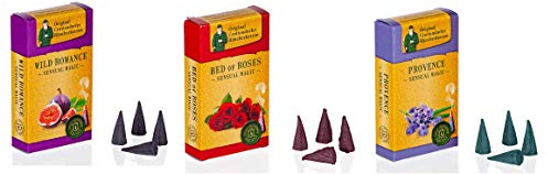 Crottendorfer 3er Set7 - Provence, Bed of Roses, Wild Romance