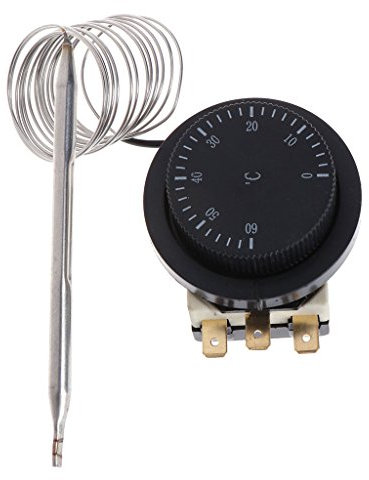 VAILANG 250 V/380 V, 16 A, 0-60 °C, termostato capillare, controllato