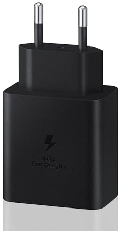 DBZYLN Chargeur 45W Charge Rapide pour Samsung S25,S25+,S25 Ultra,S24,S24 Ultra,S23 S22,Tab S8,S9,S10, Z Fold6,Flip6,Fold5, Flip5,A53,A54, USB C Prise Adaptateur Secteur Super Fast Charger - Noir
