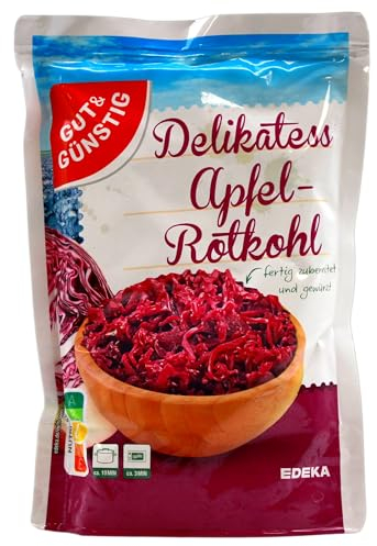 Edeka Gut & Günstig Delikatess Apfelrotkohl, 6er Pack (6 x 400g)