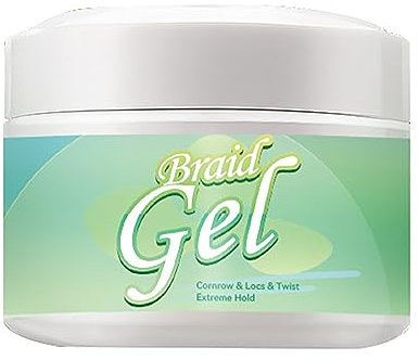 Gel Definidor Gel Fijador, Styling Gel Fijador & Hidratante para Rizos Ondas Twist Trenzas, Control de Bordes - Conditioning Gel, Gel Para Trenzas, Pomada no grasa para Flyaways, pelo Frizz