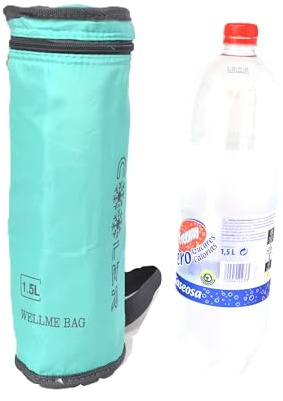 BETTER WITH FRIENDS Glacière verte 1,5 l Bouteilles Refroidisseur Flexible Portable pour Plage Camping Sac Thermique Camping Refroidisseur Camouflage Militaire