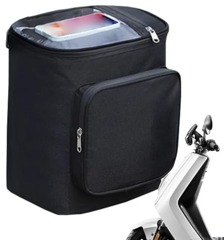Wasserdichte Fahrrad-Vorderaufbewahrungstasche, hängende Fahrrad-Organizer-Tasche | Lenker-Organizer-Tasche - Abnehmbare Fahrradlenker-Handytasche für Fahrräder, Falträder, Straßenräder, Mountainbikes
