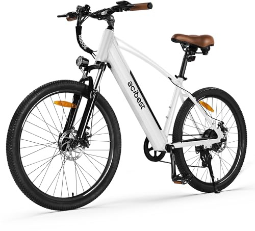 ACTBEST Core Electric Bike for Adults - Peak 1200W Brushless Motor Mountain Ebike,500Wh Removable Built in Battery Up to 55 Miles, 27.5X2.1 Tire Step Over Bicycle, Commute E Bikes with 7 Speed,W