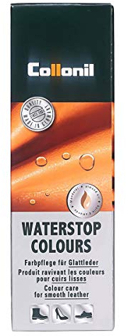 Collonil Waterstop Colours Schuhpflege für Glattleder 75 ml + Rema Ersatzschwammaufträger (649 Oliv-Loden)