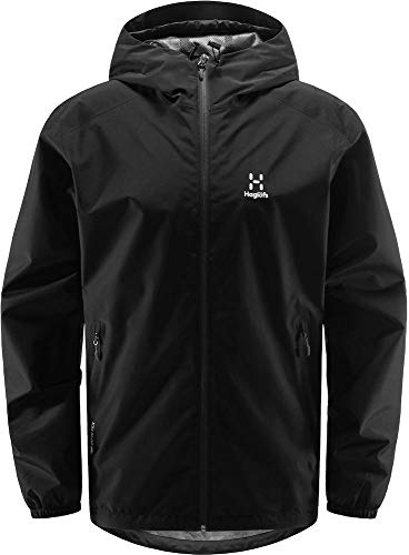 Haglöfs Betula GTX Chaqueta, Hombre, True Black, S