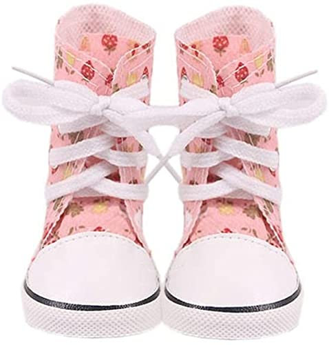 Aeromdale Puppenschuhe, Wadenstiefel für 46 cm, Mädchenpuppen-Outfits, Kostüm-Zubehör – #D