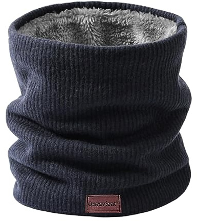 Onvavient Sjal herr vinter, halsslang, skida, tubhalsduk, halsvärmare, ansiktssjal, fleece, loop-halsduk, män, kvinnor, varm, tjock loophalsduk, halsvärmare