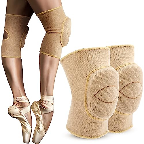 Aiseyi Knieschoner Tanzen Volleyball Knieschützer 20mm Dicker Schwamm Kollision Knieschutz Knie Schoner für Yoga Sport Laufen