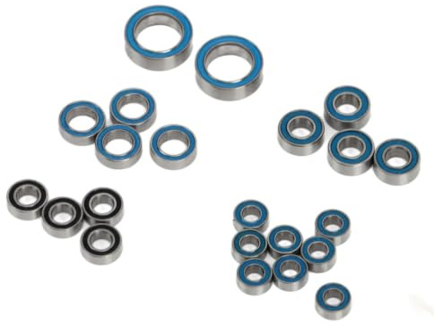 22PCS RC Car Sealed Bearing Kit, Stainless Steel Ball Bearings for Traxxas 4M 1/18 RC Crawler Car Upgrade Parts